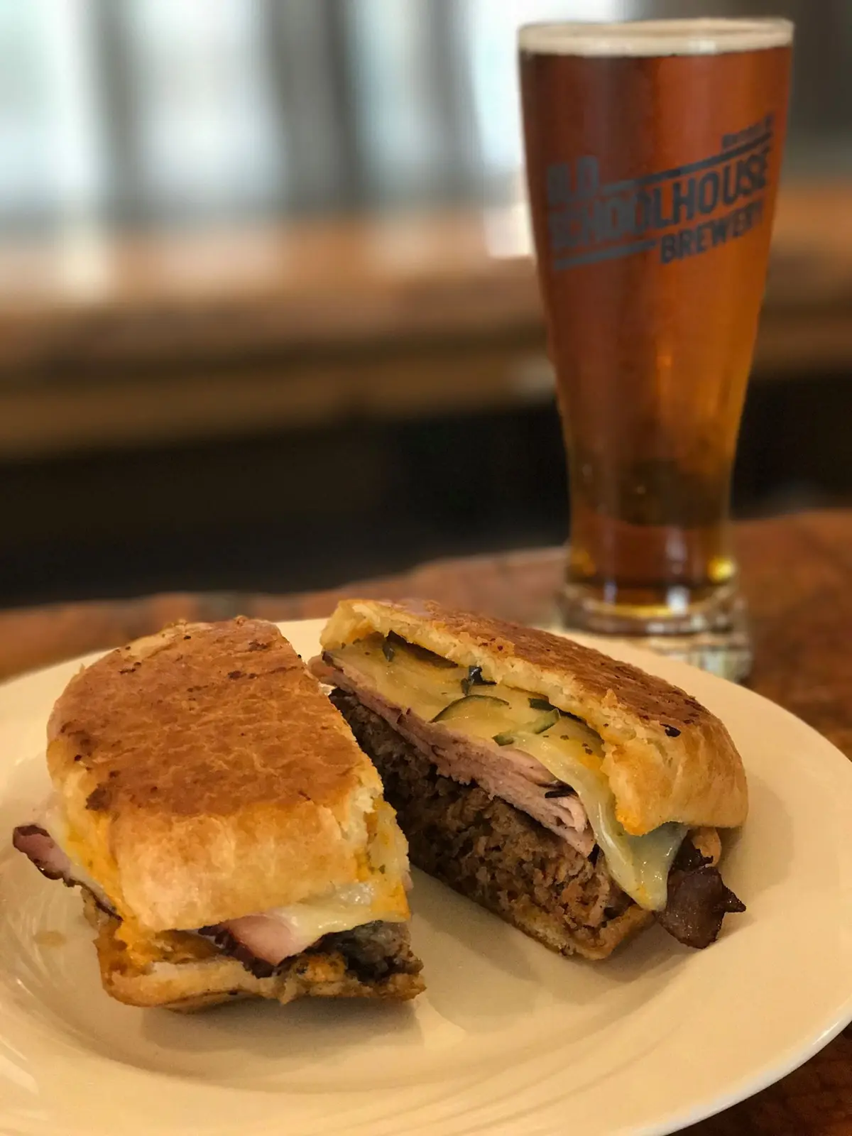Sandwich and a pint